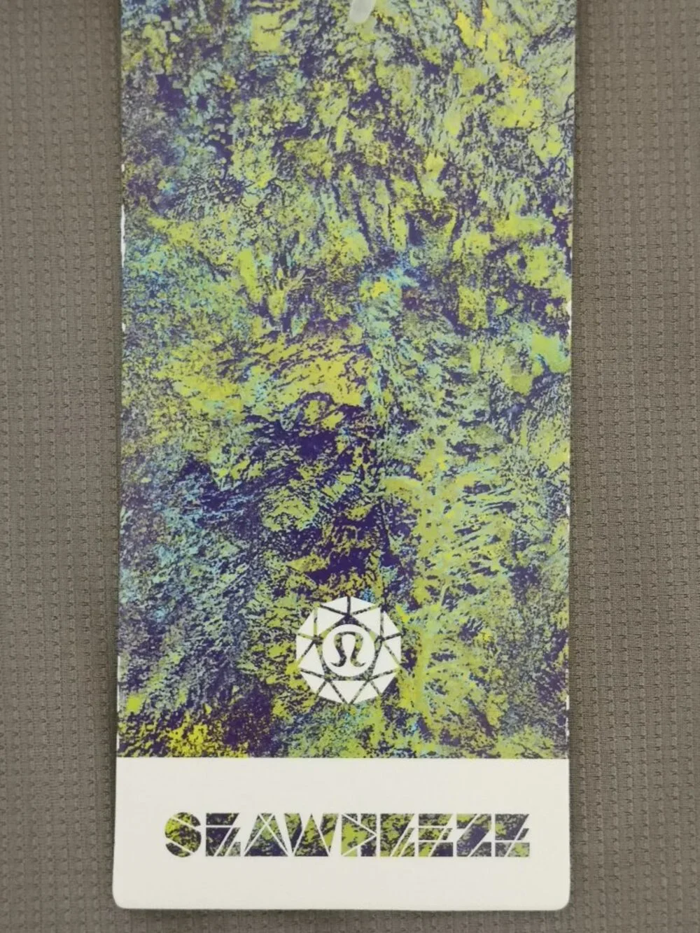 NWT LULULEMON SEAWHEEZE Neon Green Grey Fast &Free SS Top Shirt Men's Large - Picture 7 of 8